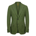 Roberto Pepe Luxury Green Cotton Men Jacket