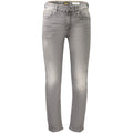 Hugo Boss Grey Cotton Men's Jeans