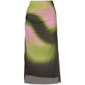 Desigual Verde Polyester Women's Skirt