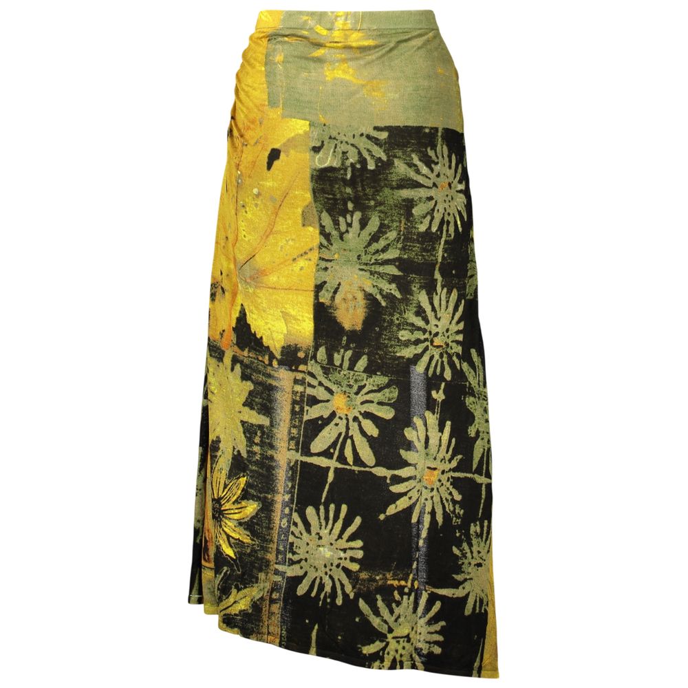 Desigual Green Viscose Women's Skirt