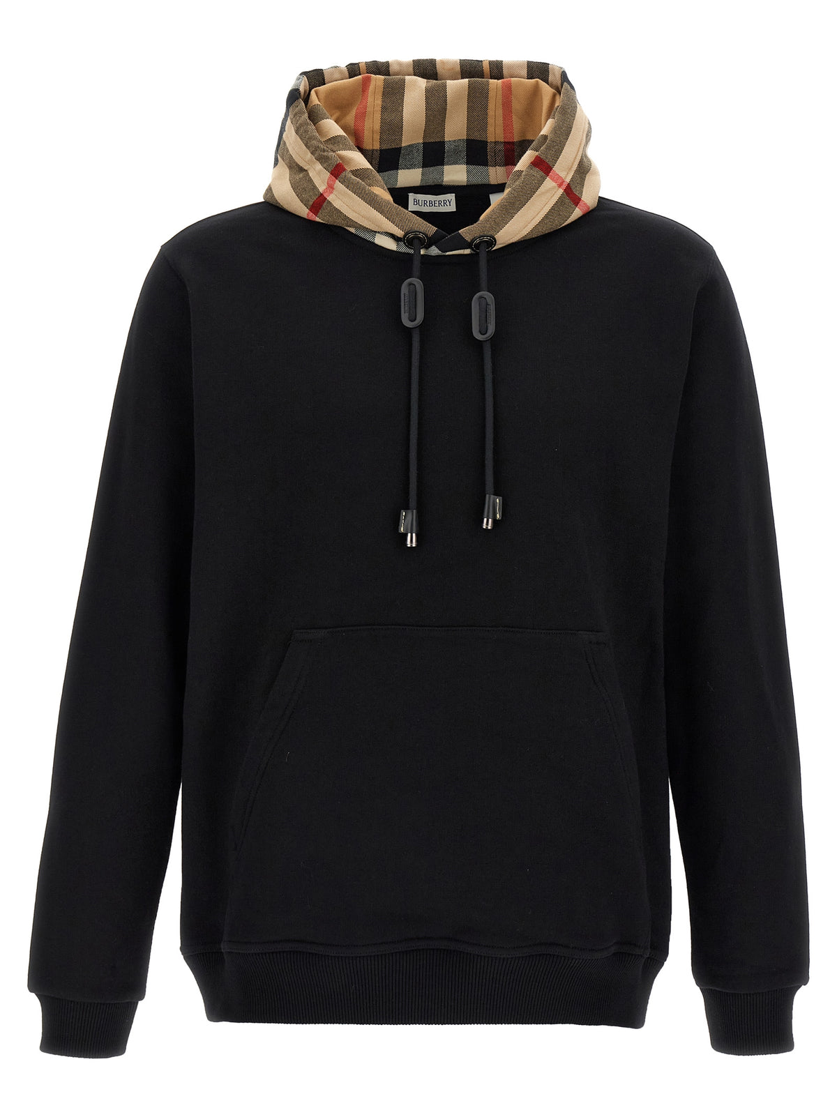 Burberry Black Cotton Sweatshirt