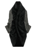 Junya Watanabe Gray Wool Coat
