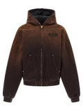 WILLY CHAVARRIA Brown Cotton Shell Jacket