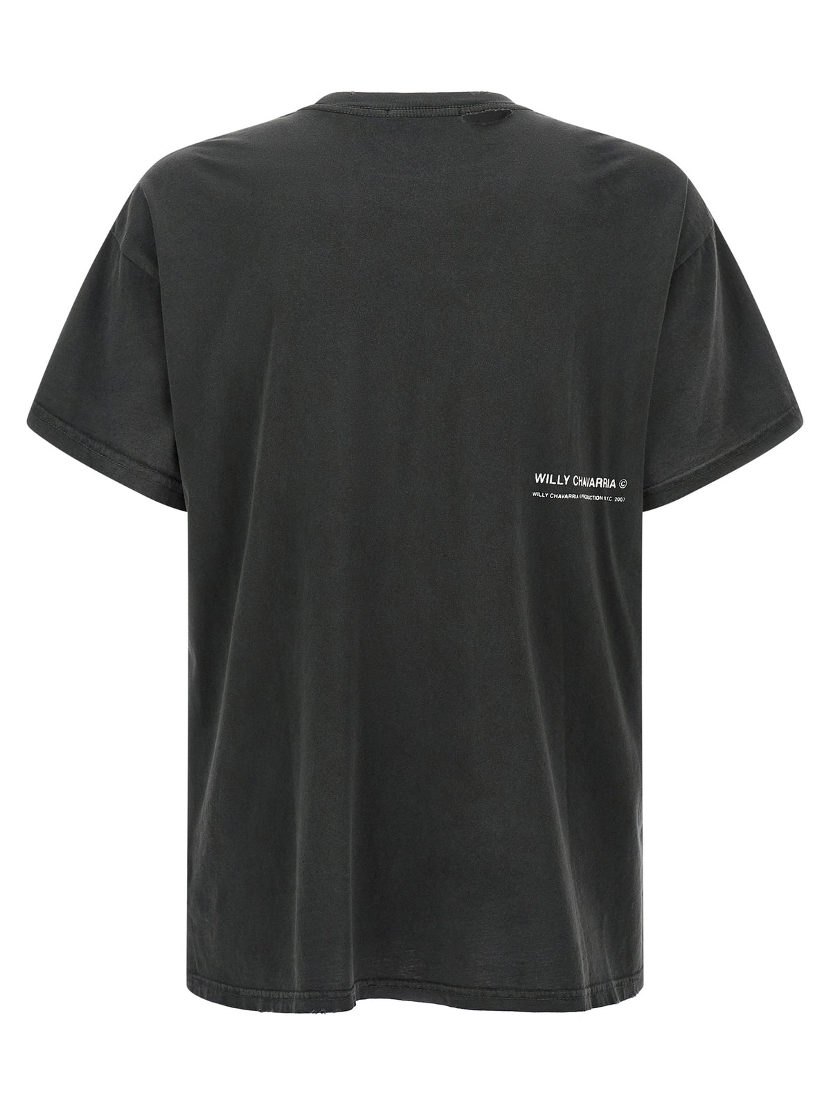 WILLY CHAVARRIA Black Cotton T-Shirt