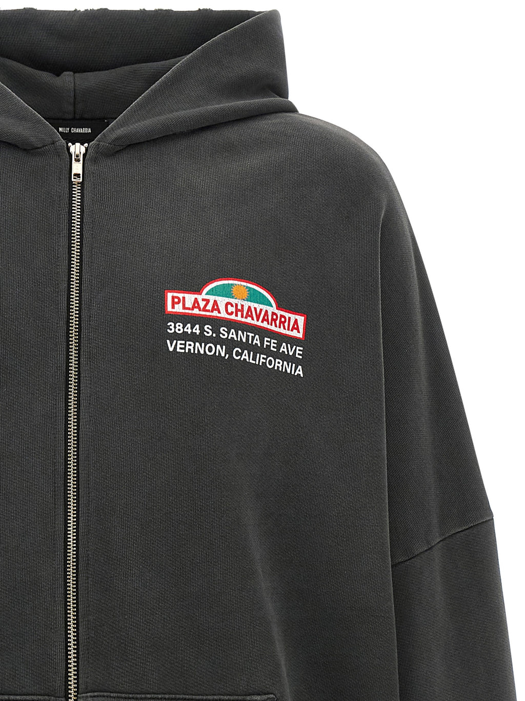 WILLY CHAVARRIA Black Cotton Sweatshirt