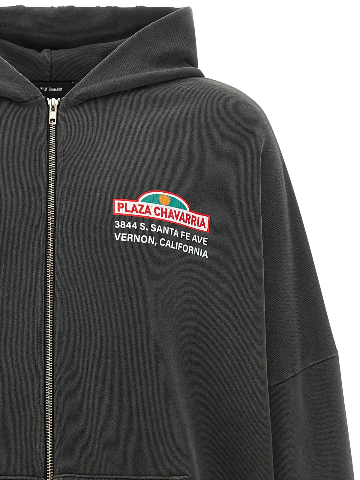WILLY CHAVARRIA Black Cotton Sweatshirt