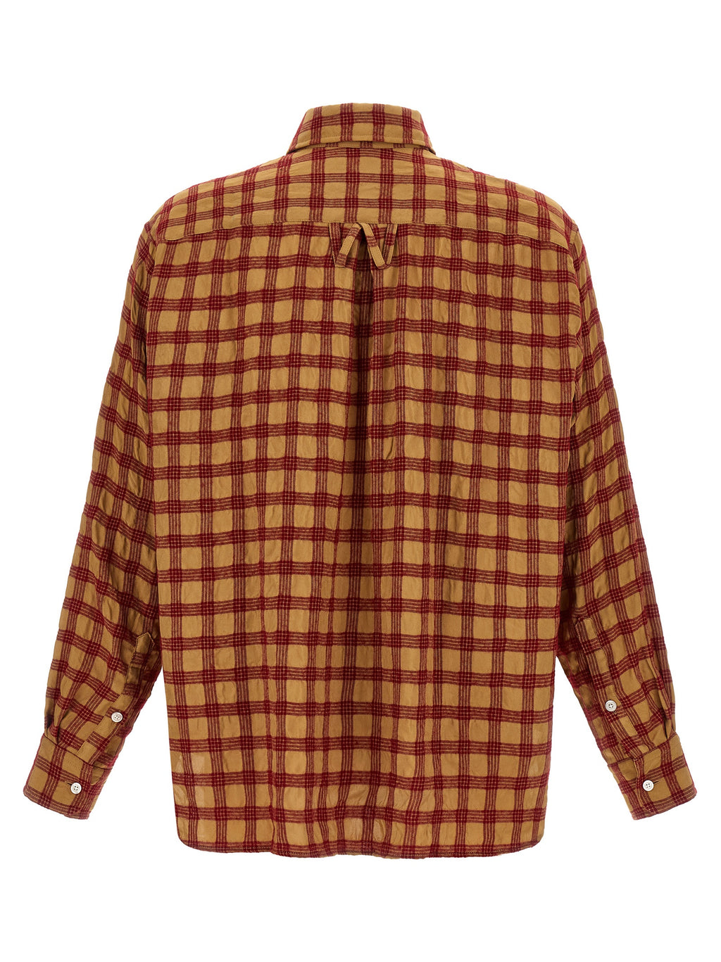 WILLY CHAVARRIA Bordeaux Viscose Blouse
