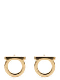 Ferragamo Gold Brass Earrings