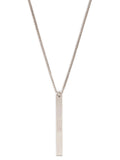 MM6 Maison Margiela Silver Brass Necklace