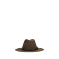 Brunello Cucinelli Brown Eco Fabric Fedora