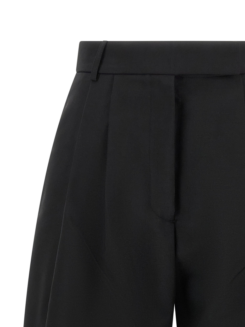 Rohe Black Wool Casual Pants