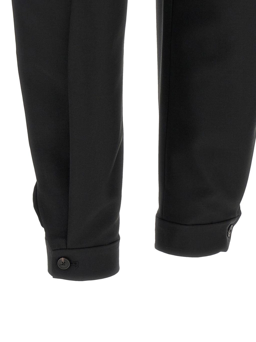 Rohe Black Wool Casual Pants