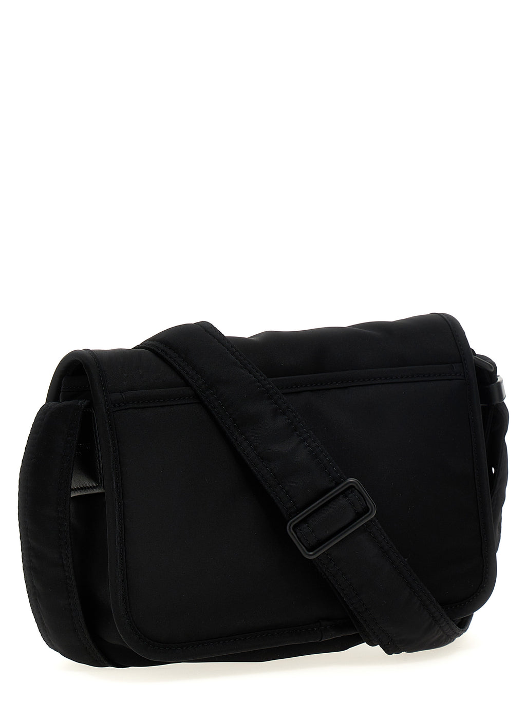 Saint Laurent Black Polyamide Crossbody Bag