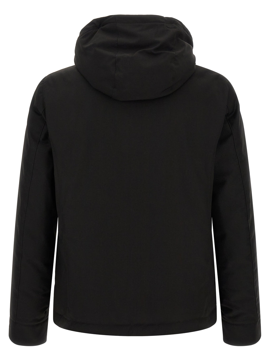 MooRER Black Wool Full-Length Jacket