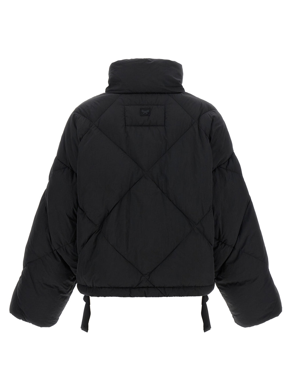 Max Mara Black Polyamide Full-Length Jacket