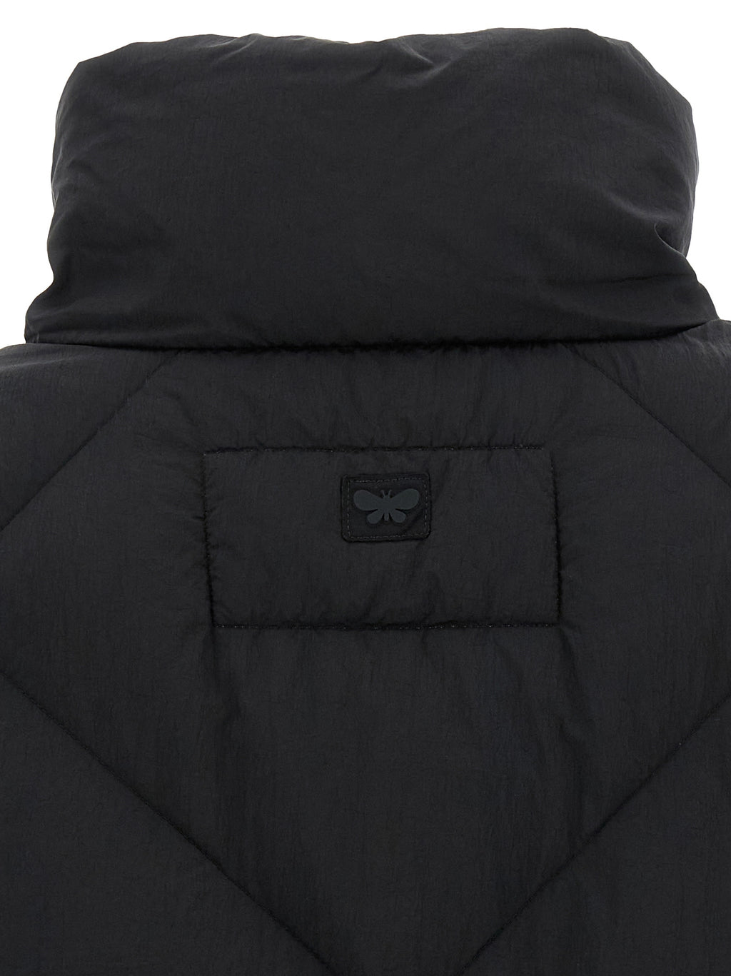 Max Mara Black Polyamide Full-Length Jacket