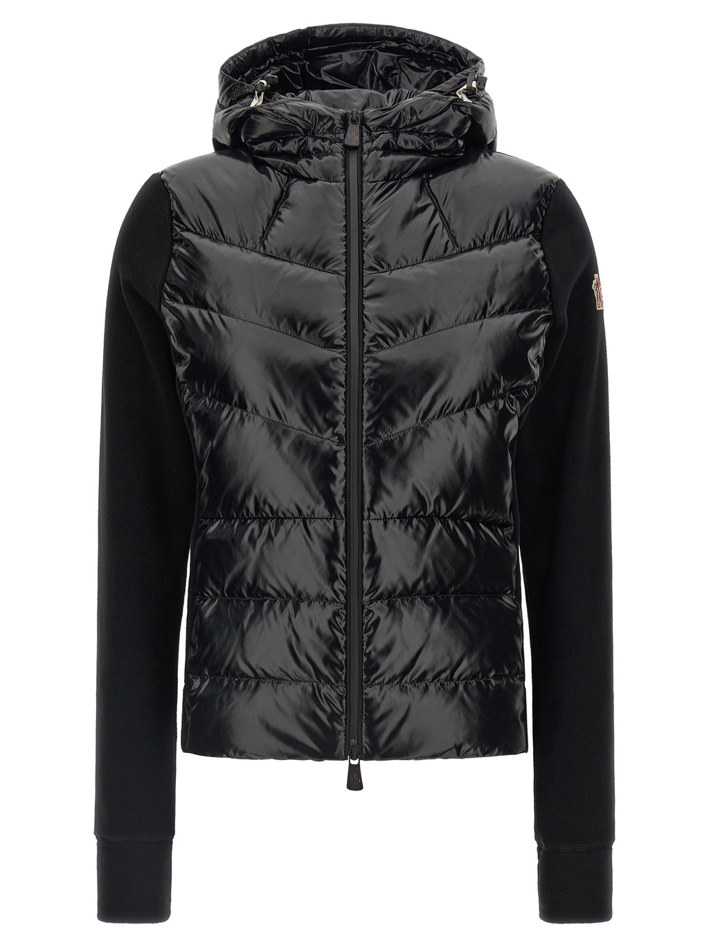 Moncler Grenoble Black Polyamide Cardigan