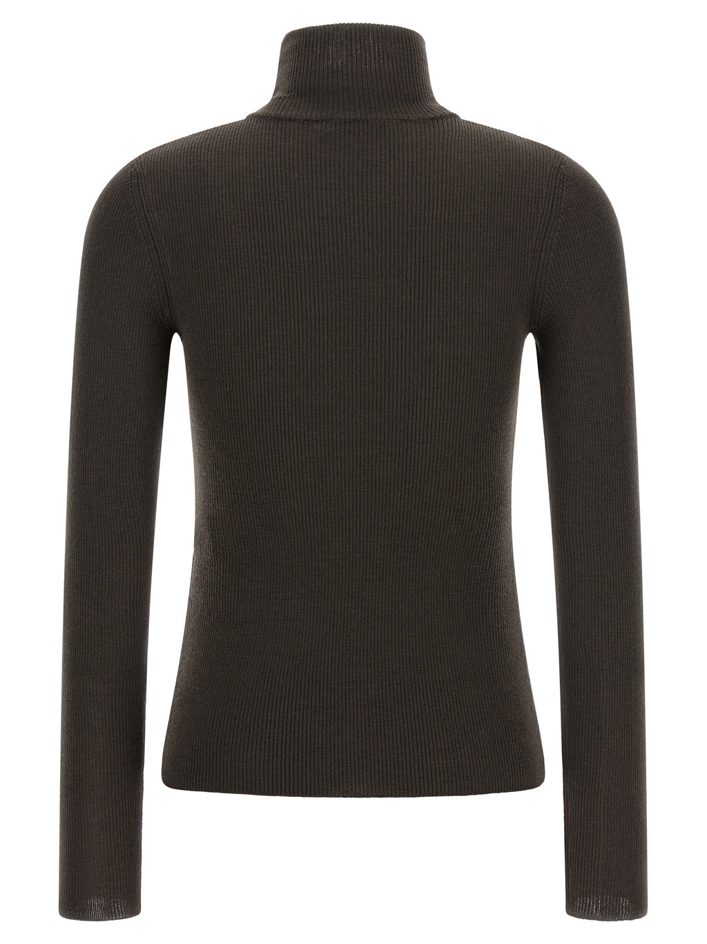 Max Mara Brown Virgin Wool Cardigan