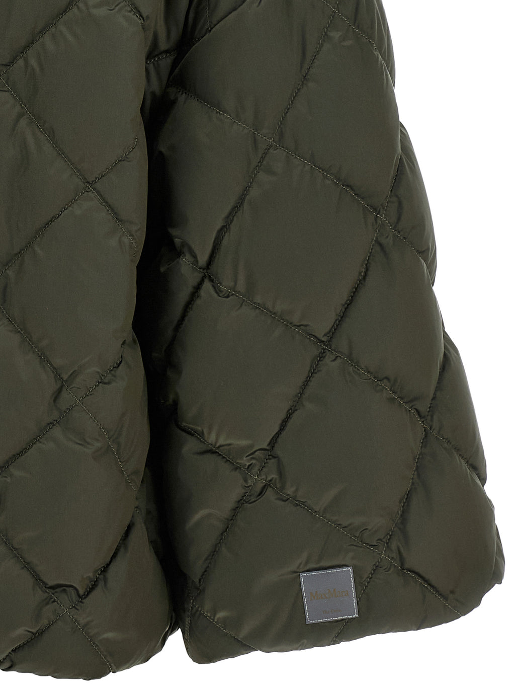 Max Mara Bicolor Polyamide Parka