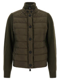 Moncler Grenoble Bicolor Polyamide Cardigan