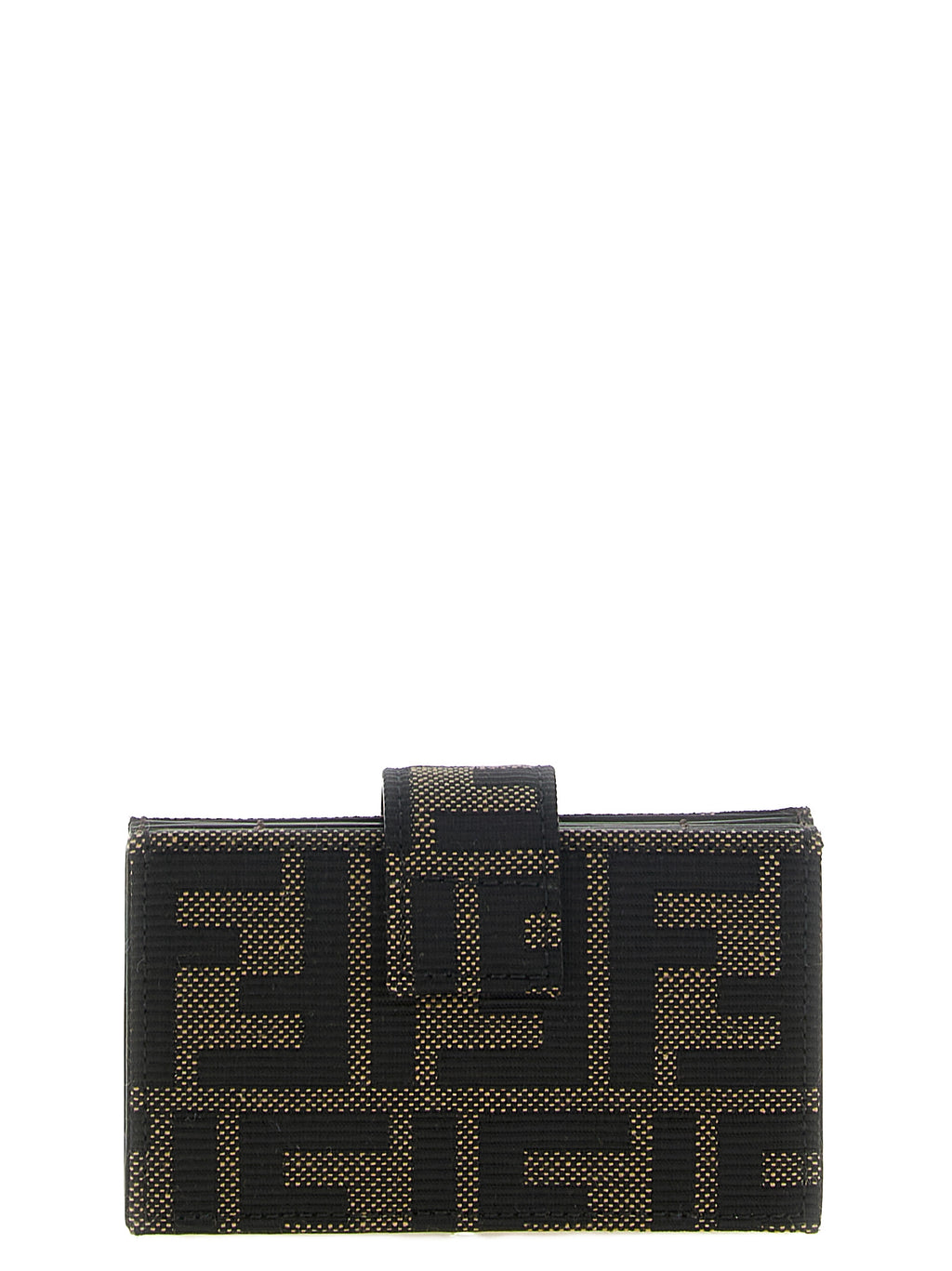 Fendi Brown Polyester Cardholder