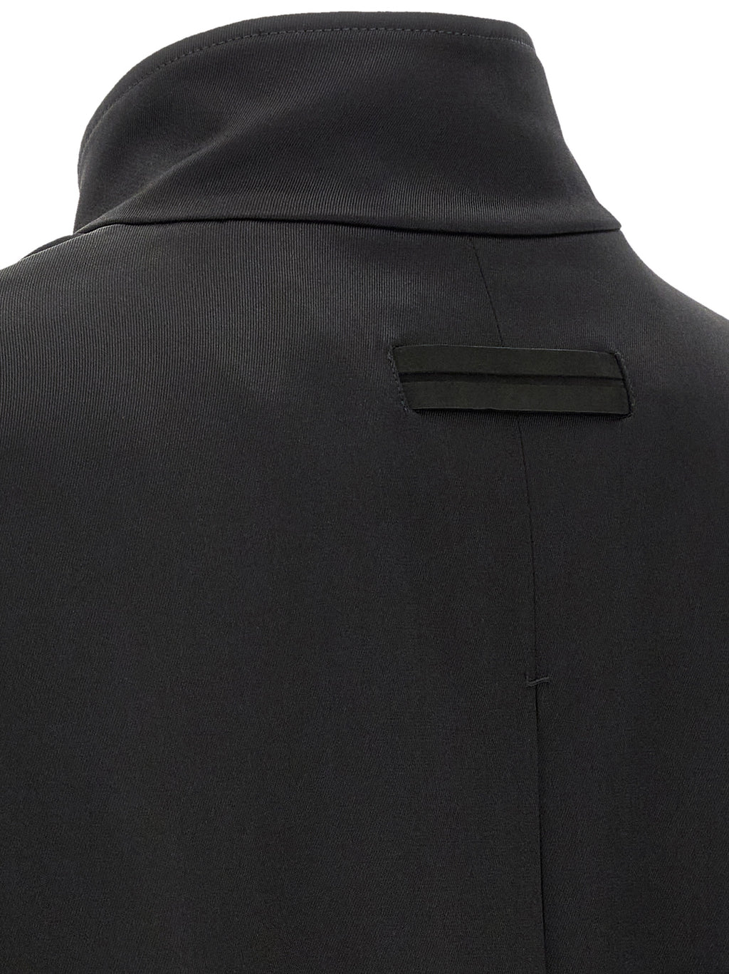 ZEGNA Black Satin Sweatshirt
