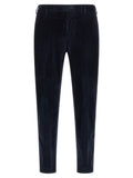 PT Torino Blue Cotton Casual Pants