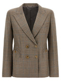 Blazé Milano Beige Virgin Wool Blazer