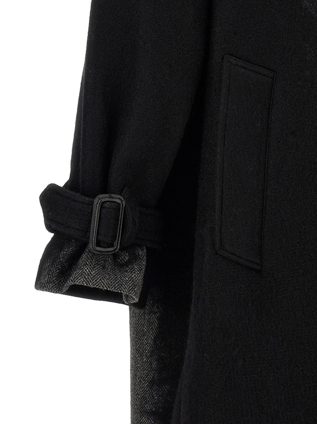 Yohji Yamamoto Gray Wool Coat
