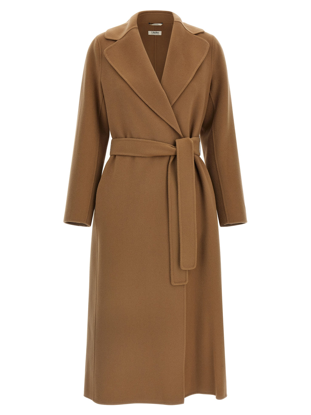 'S Max Mara Beige Wool Coat