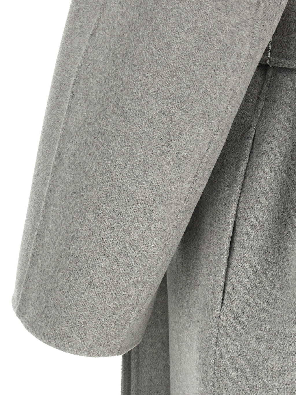 'S Max Mara Gray Wool Coat