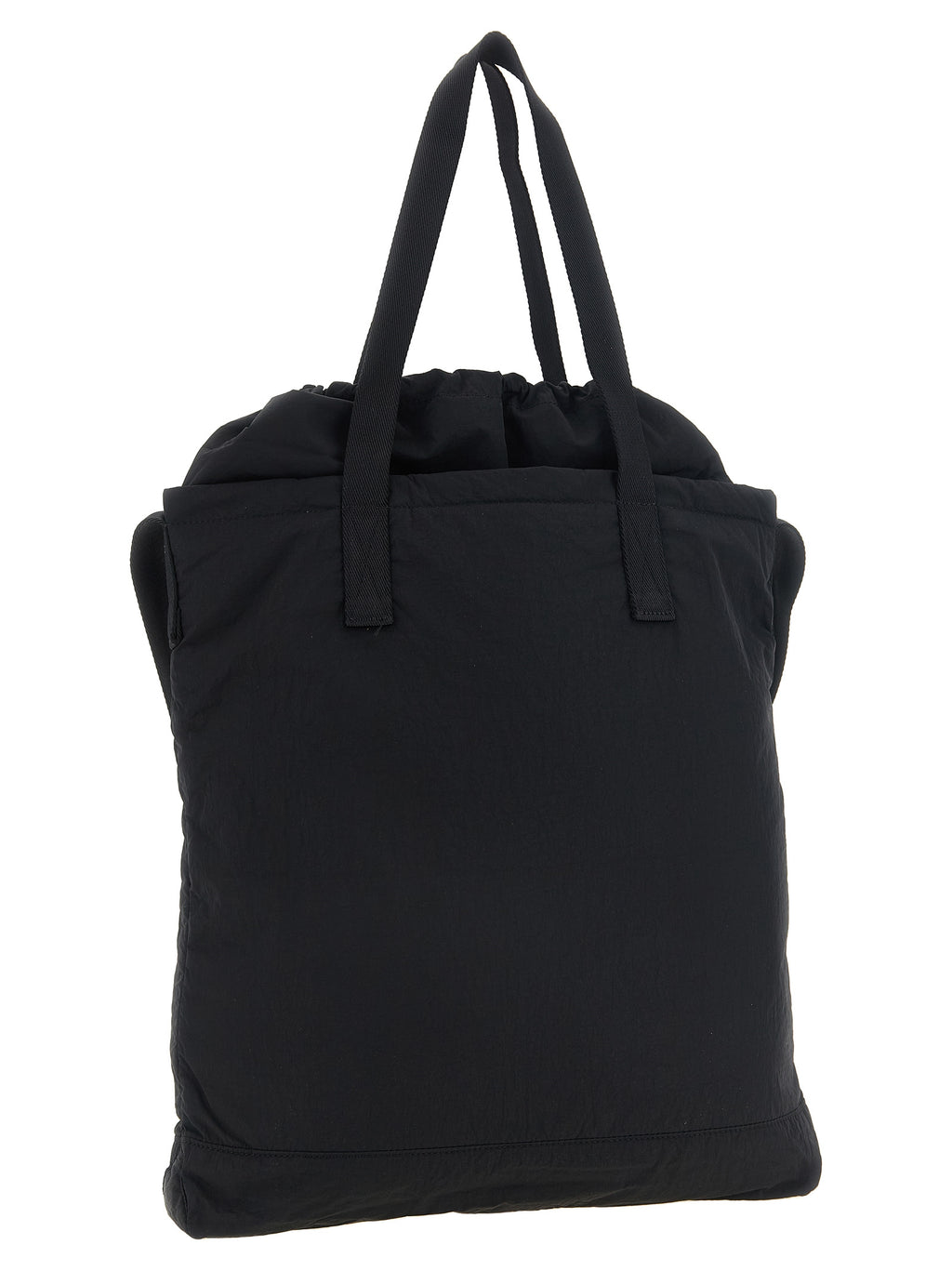 Maison Kitsuné Black Nylon Tote Bag
