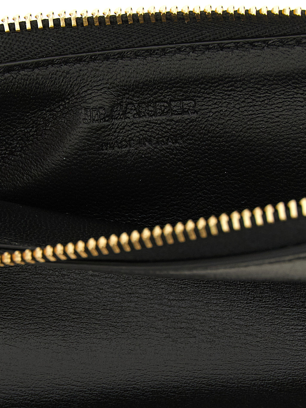 Jil Sander Black Calfskin Cardholder