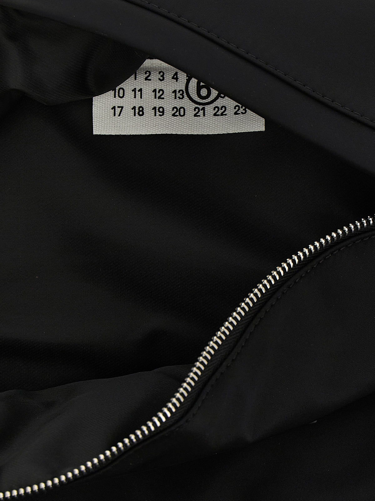 MM6 Maison Margiela Black Polyamide Backpack