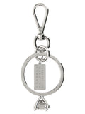 MM6 Maison Margiela Silver Brass Keychain