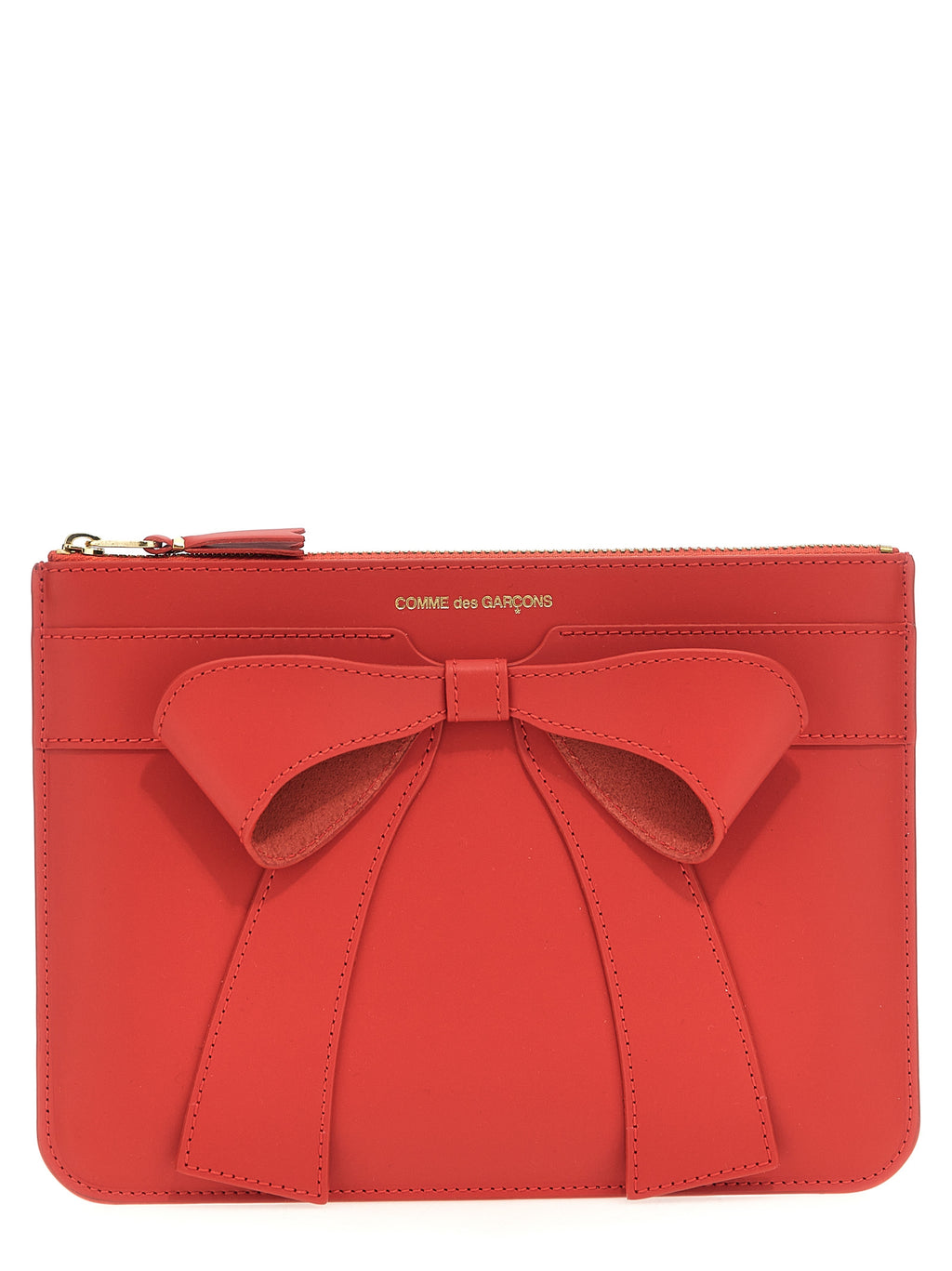 Comme Des Garçons Red Cowhide Cardholder