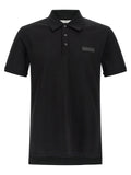 Givenchy Black Cotton Polo Shirt