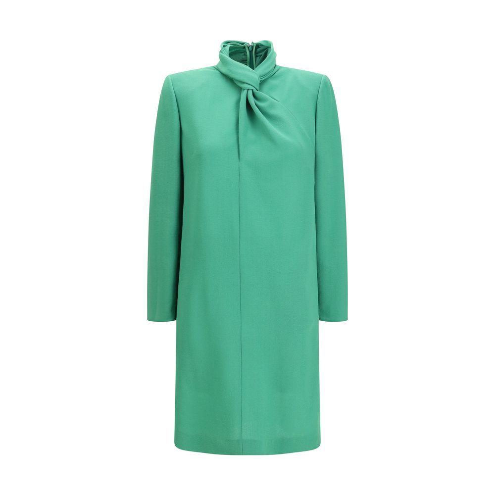 Valentino Garavani Bicolor Wool Oves Aries Casual Dress