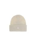 Moncler Beige Wool Oves Aries Beanie