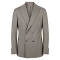 Roberto Pepe Luxury Grey Viscose Men Jacket
