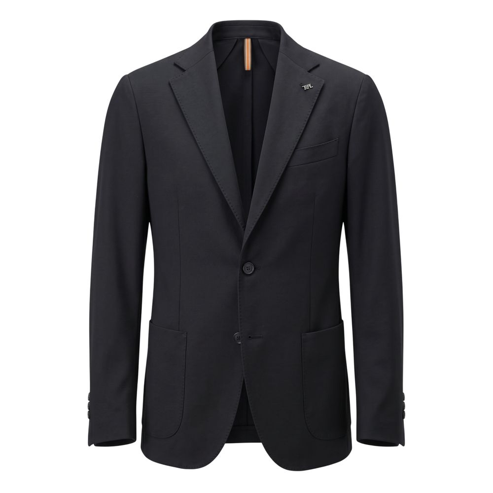 Roberto Pepe Luxury Black Affection Men Jacket