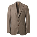 Roberto Pepe Luxury Grey Wool Men Jacket