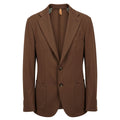 Roberto Pepe Luxury Brown Viscose Men Jacket