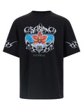Casablanca Black Organic Cotton T-Shirt