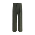 Laneus Bicolor Wool Oves Aries Casual Pants