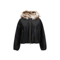 Moose Knuckles Black Lambskin Leather Jacket