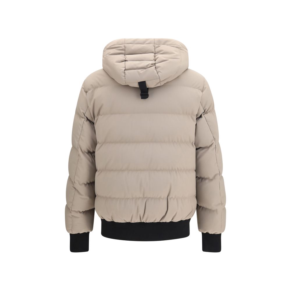Moose Knuckles Beige Nylon Full-Length Jacket