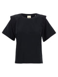 Isabel Marant Black Cotton T-Shirt