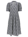 Ganni Multicolor Cotton Casual Dress