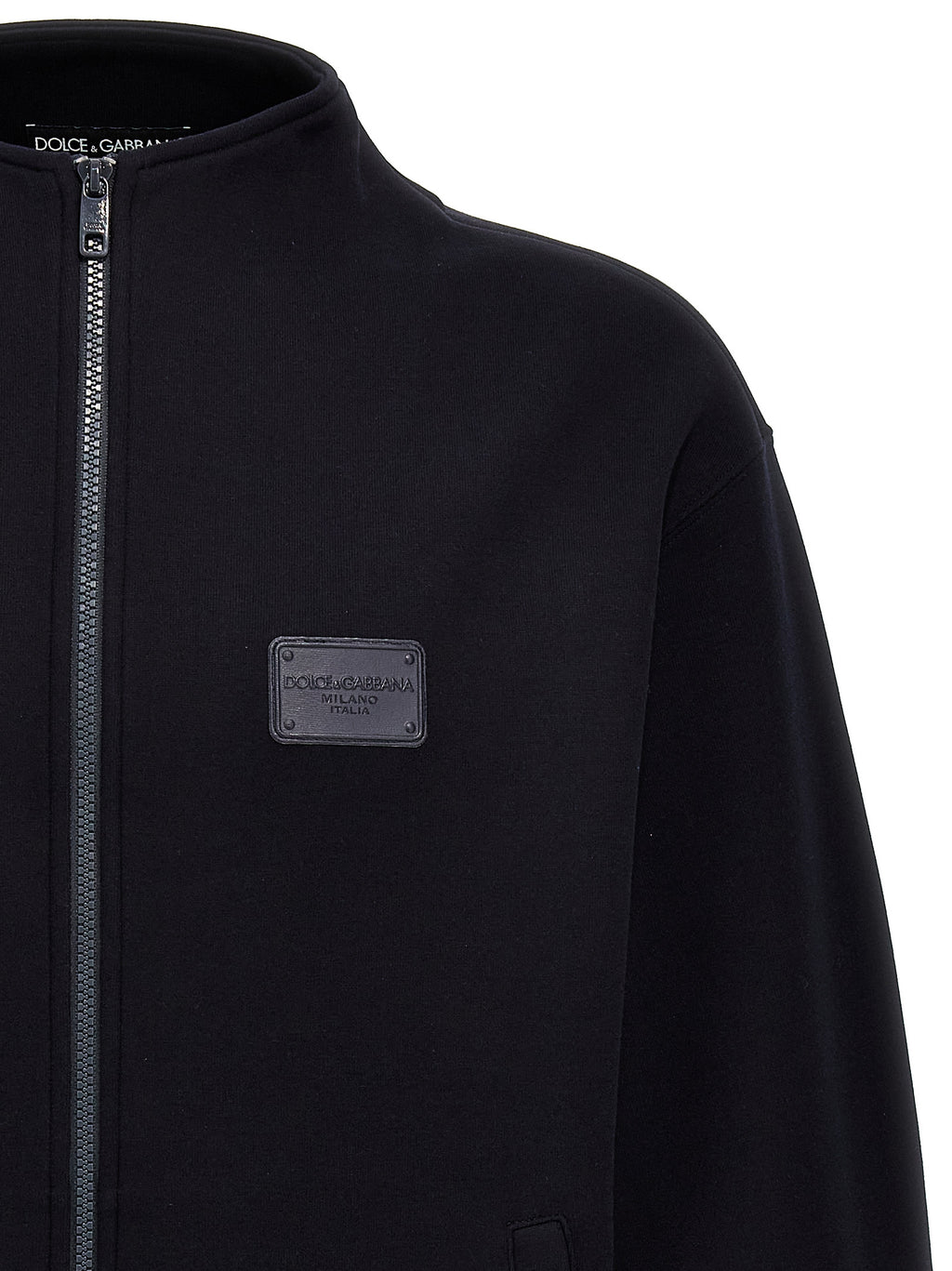 Dolce & Gabbana Blue Cotton Sweatshirt
